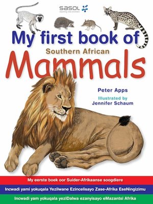 cover image of My First Book of Southern African Mammals